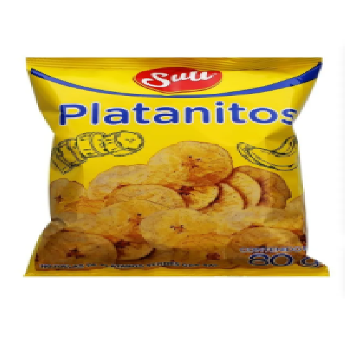 Snack Suli Platanitos Salados - 80 g